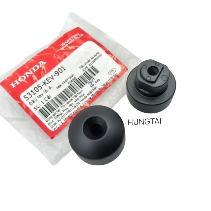 Cặp gù, đối trọng bao tay lái Super DREAM, WAVE, FUTURE.... zin 53105-KEV-901 - Ảnh 4