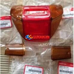Bộ nắp vỏ đèn xi nhan trước sau Super DREAM đời đầu zin Honda