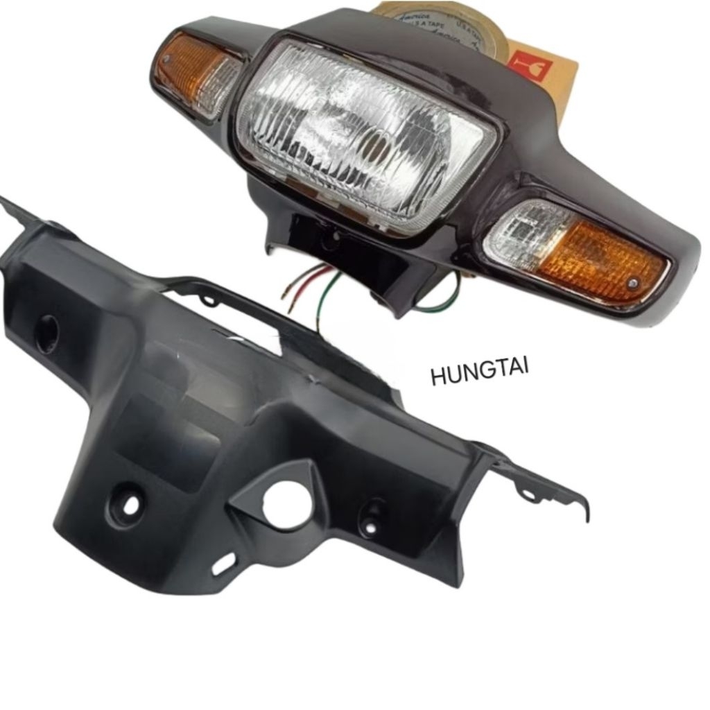 Bộ nhựa võ đầu đèn trước xe DREAM Lùn mới hàng đẹp - Ảnh 6