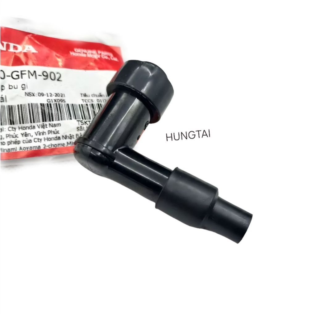 Đầu nắp chụp bugi DREAM, WAVE, FUTURE... zin Honda 30700-GFM-902 - Ảnh 3