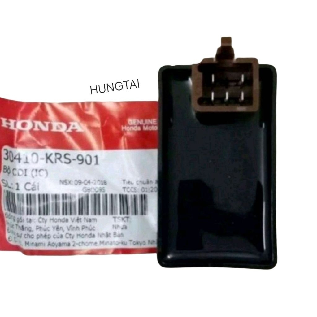 Cục ic đánh lửa điện xe DREAM, WAVE, FUTURE... zin Honda 30410-KRS-901 - Ảnh 4