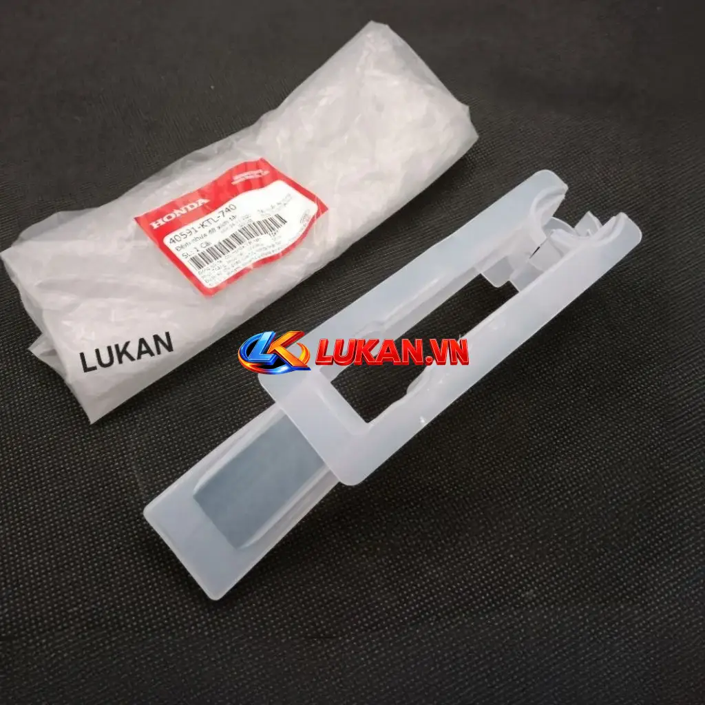 Nhựa đỡ sên, xích tải WAVE A, RS, S100, RSX 100.... càng gắp zin 40591-KTL-740