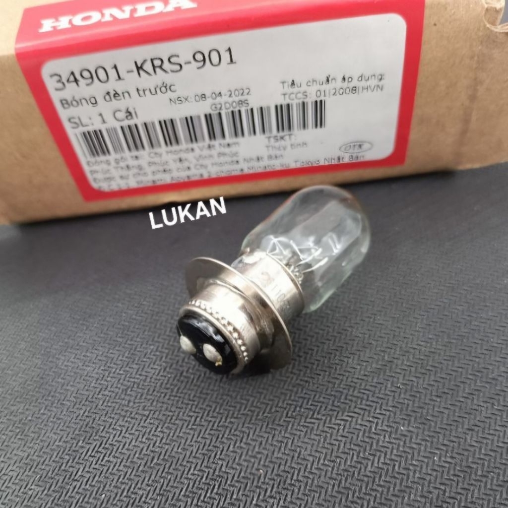 Bóng đèn pha trước xe DREAM ,WAVE ,FUTURE... zin Honda 34901-KRS-901 - Ảnh 7