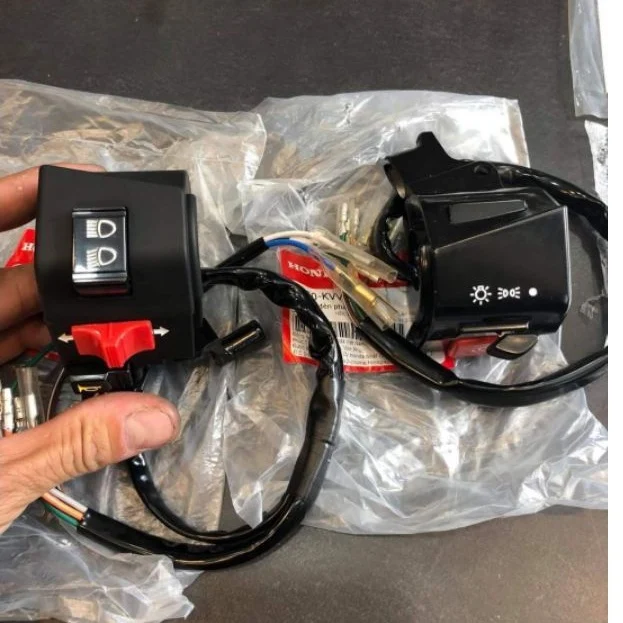 Cặp cùm nút công tắc xe Super DREAM Việt zin Honda 35200-KVV-901, 35150-KVV-901 - Ảnh 2