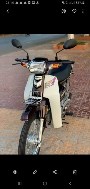 Pha chóa đèn trước Super DREAM lồi luôn vành zin Honda - Ảnh 4