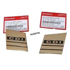 Cặp CDI gắn lưỡi yếm xe DREAM màu vàng luôn phe gài zin 87223-KFV-670, 87224-KFV-670