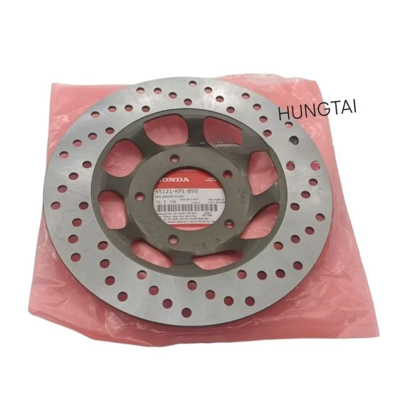 Đĩa thắng, phanh trước 5 lỗ xe FUTURE 1, WAVE ZX... zin Honda 45121-KFL-890 - Ảnh 3