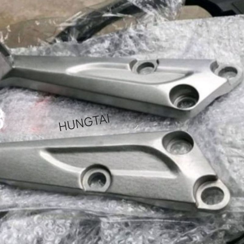 Cặp đùi pass nhôm để chân sau dài WAVE Thái zin Honda 50716-KFL-D00, 50715-KFL-D01 - Ảnh 6