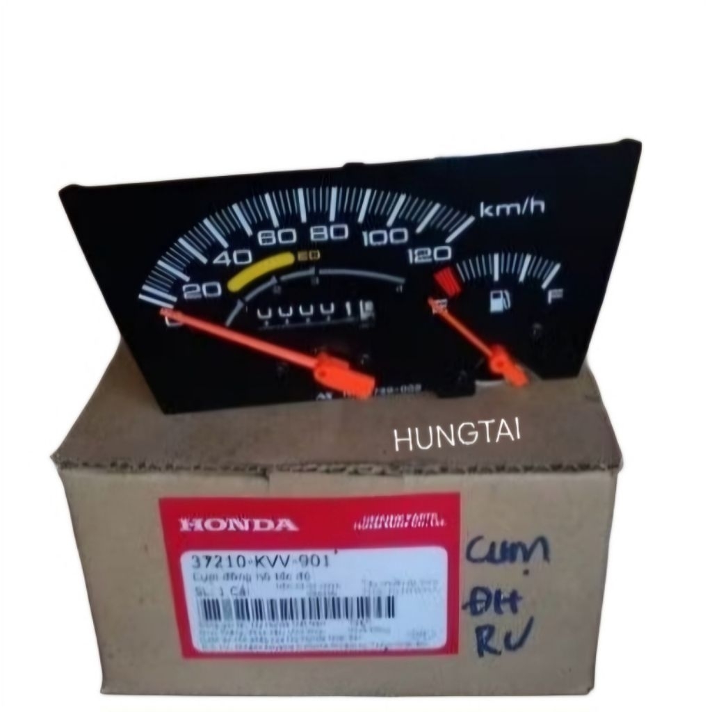 Lõi ruột đồng hồ xe Super DREAM Việt... công tơ mét zin Honda - Ảnh 4