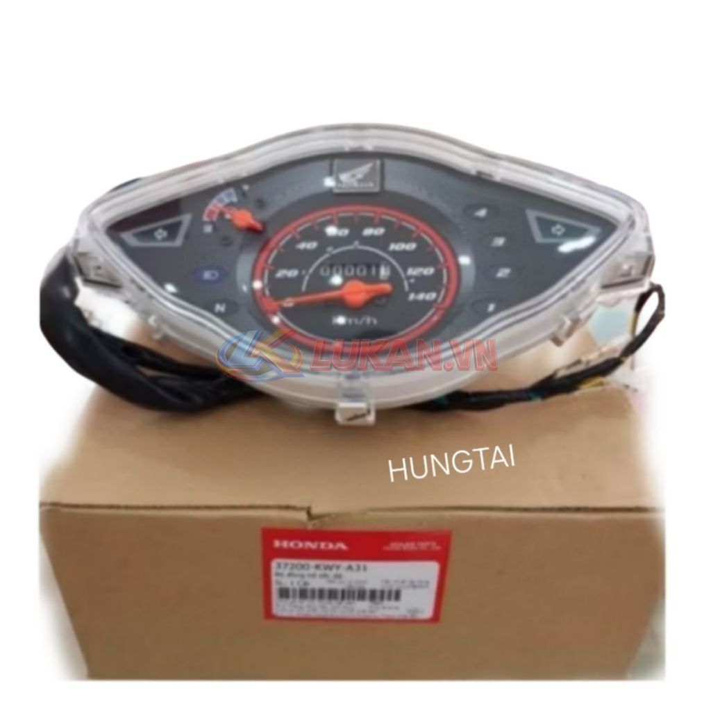 Cụm đồng hồ công tơ mét WAVE A, ALPHA 100 2013-2016..... zin - Ảnh 2