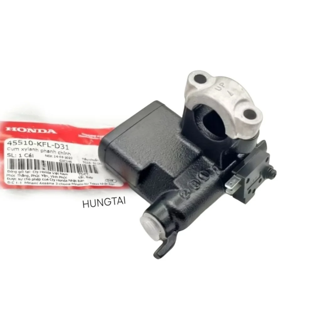 Cùm bình dầu thắng, phanh đĩa trước WAVE ZX, RS, S100, RSX... zin Honda 45510-KFL-D31 - Ảnh 2