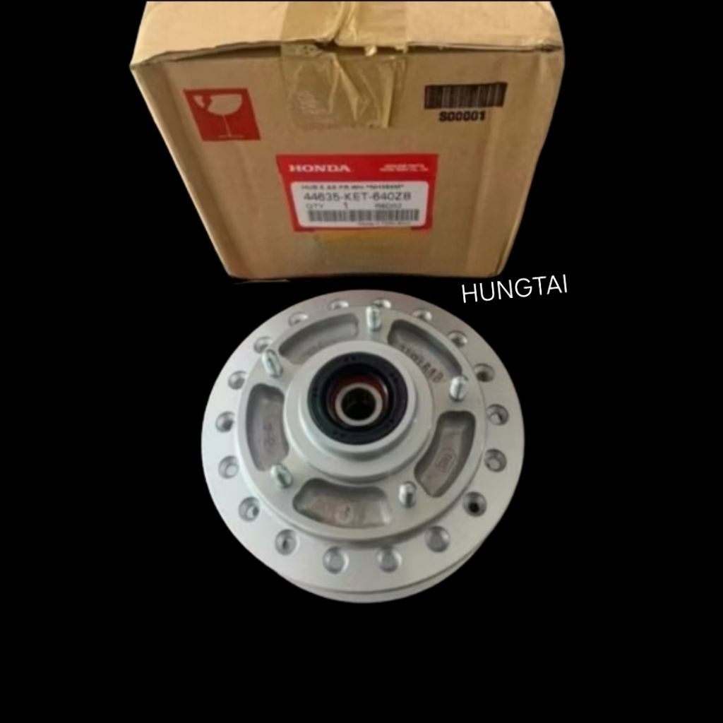Đùm moai ơ, bánh trước đĩa xe WAVE Thái 110 zin chính hãng - Ảnh 3