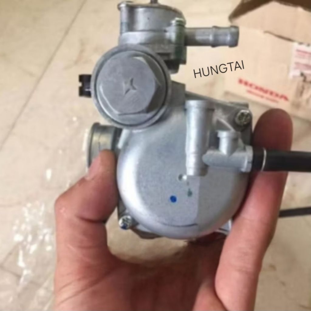 Bình xăng con, chế hòa khí xe DREAM Thái zin chính hãng xịn - Ảnh 6