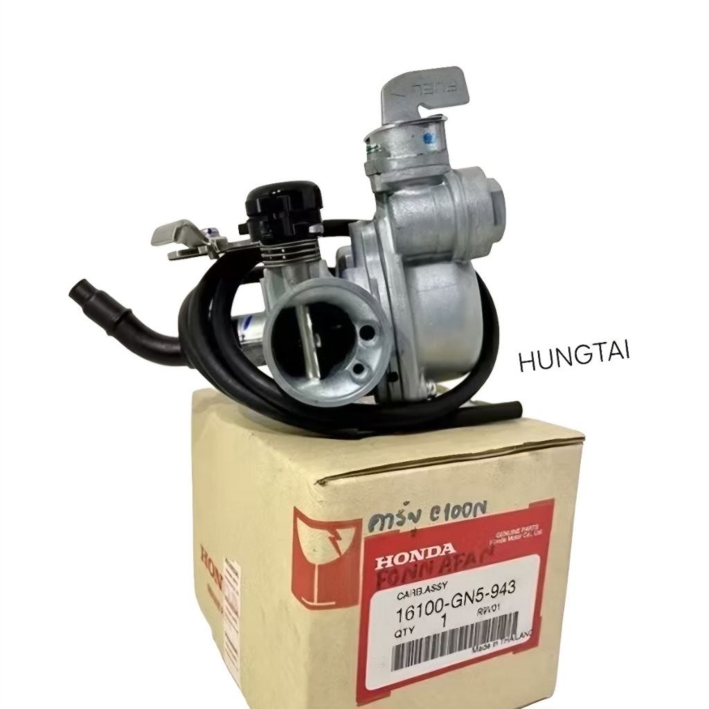 Bình xăng con, chế hòa khí xe DREAM Thái zin chính hãng xịn - Ảnh 7
