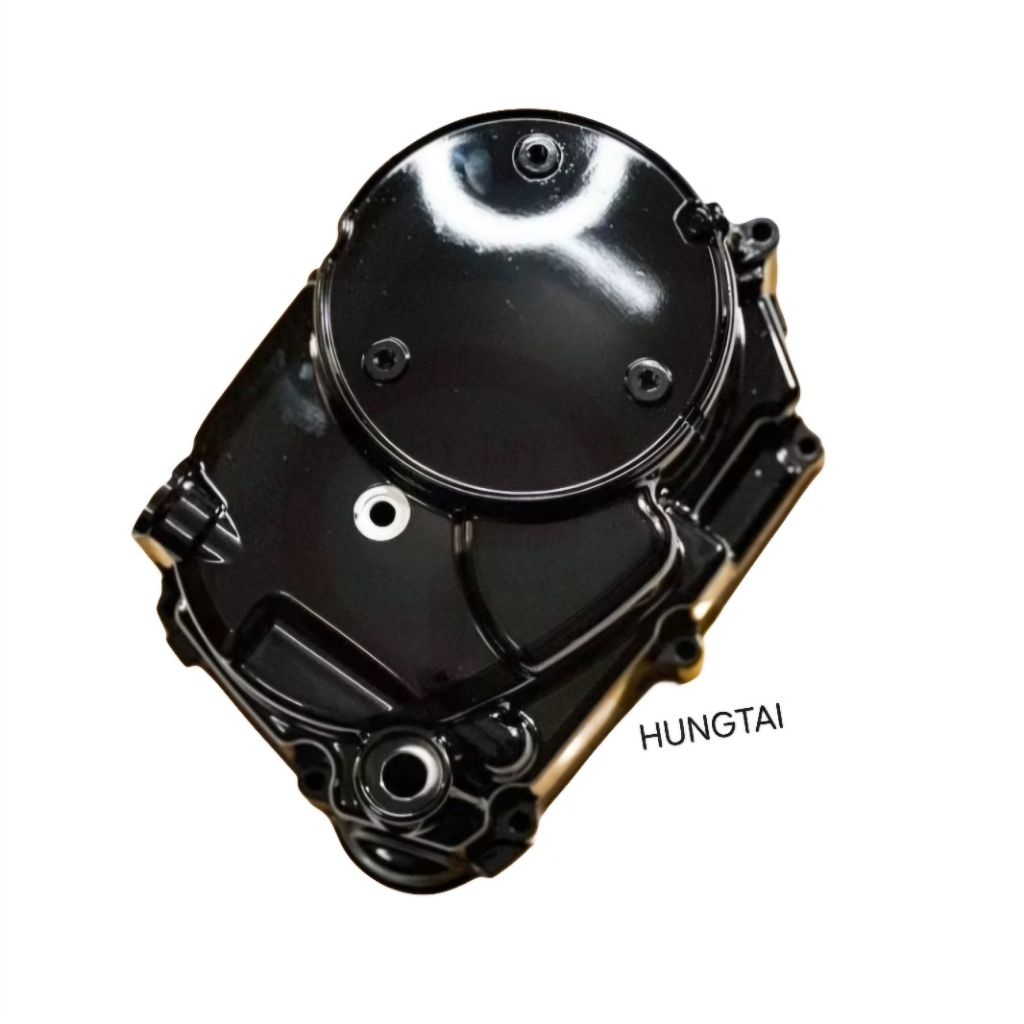 Lốc nắp máy phải, nồi côn WAVE Thái, ALPHA, A, RS... Đen zin Honda - Ảnh 3