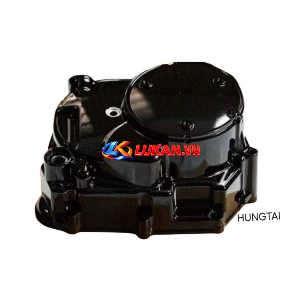 Lốc nắp máy phải, nồi côn WAVE Thái, ALPHA, A, RS... Đen zin Honda