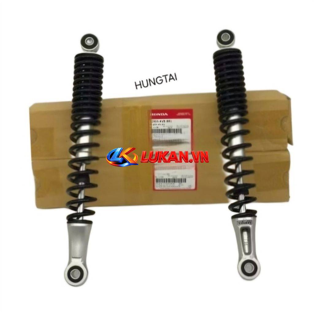 Cặp phuộc nhún, giảm sóc sau WAVE A, ALPHA, S100, RS, RSX.... Đen zin - Ảnh 3