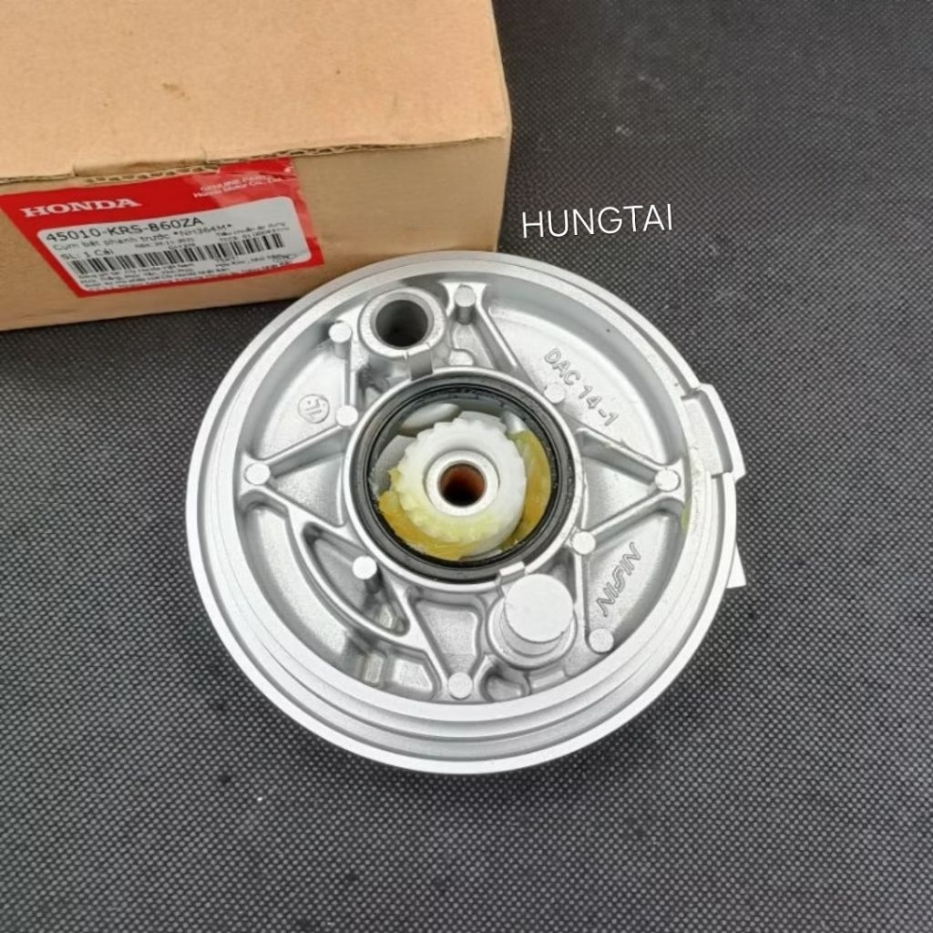 Má pass phanh đùm, thắng trước Super DREAM, WAVE ALPHA... zin Honda 45010-KRS-860ZA - Ảnh 2