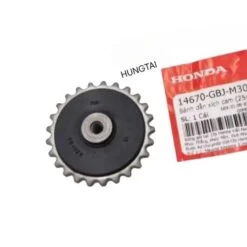Nhông, bánh răng dẫn xích cam bơm nhớt DREAM, WAVE 100... zin 14670-GBJ-M30