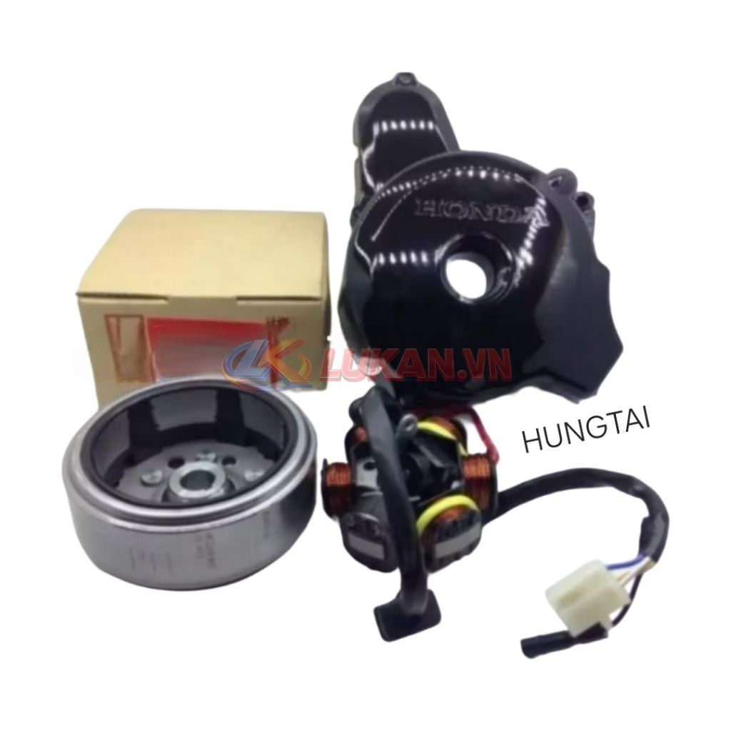 Bộ vô lăng, lốc mâm lửa WAVE Thái, ALPHA, RS, S100.... zin - Ảnh 3