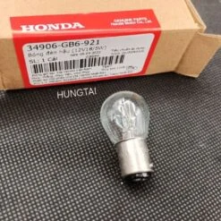 Bóng đuôi đèn lái stop, hậu xe máy Honda.... zin chính hãng (12V18/5W) 34906-GB6-921