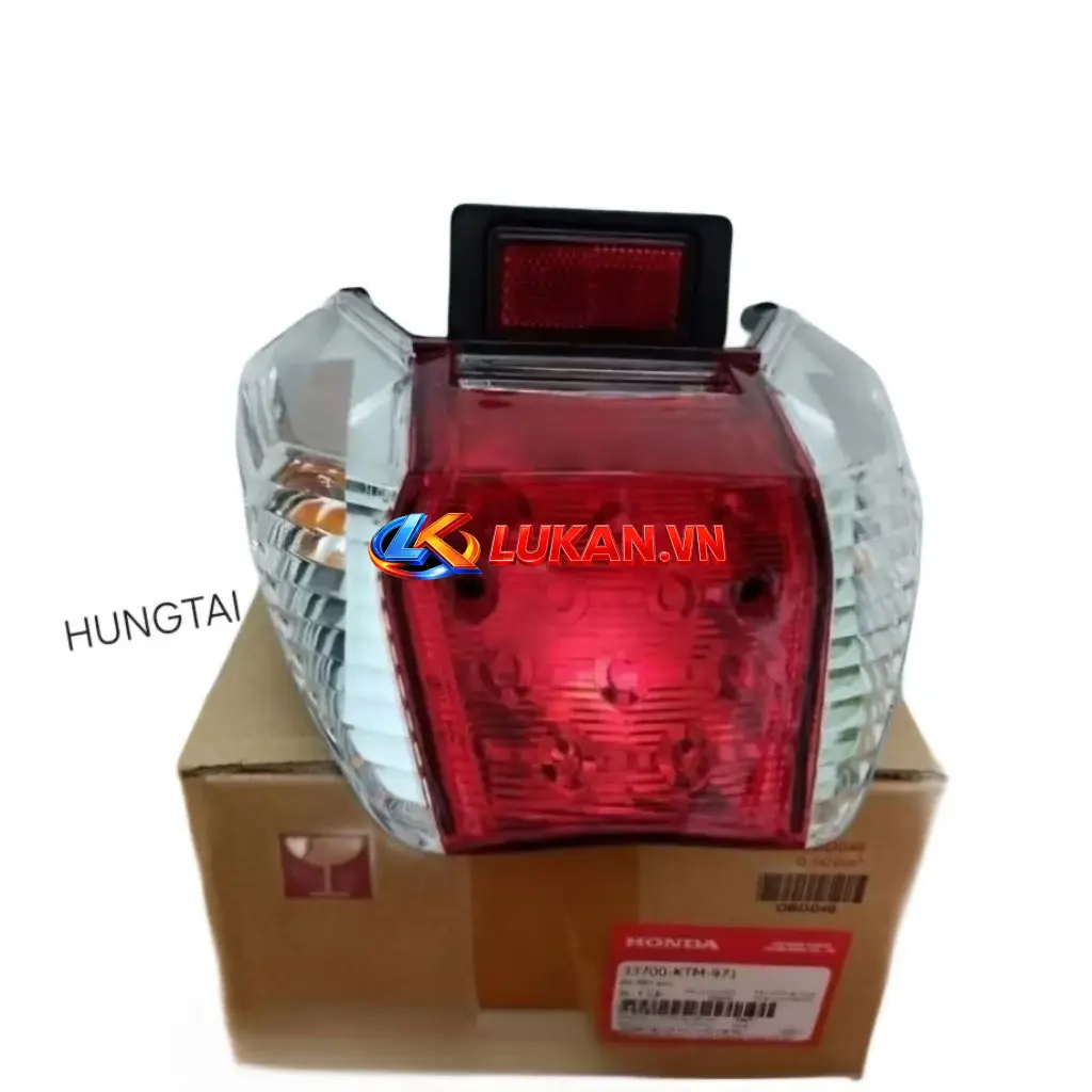 Cụm đuôi đèn hậu, lái stop xe FUTURE NEO, X 125 zin Honda 33700-KTM-971