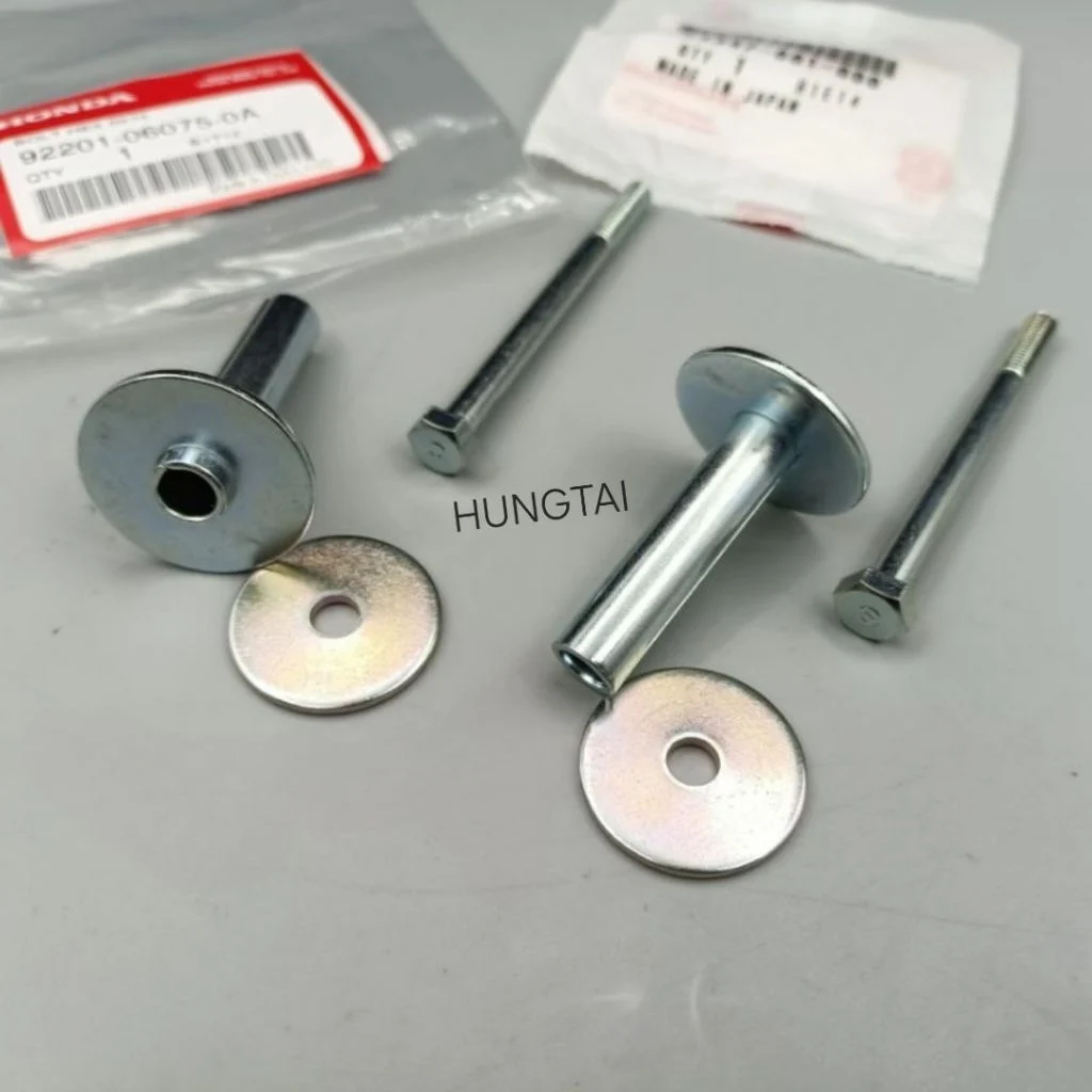 Cặp ốc lắp bững chống yếm xe DREAM zin Honda 64347-001-000, 92201-06075-0A - Ảnh 3