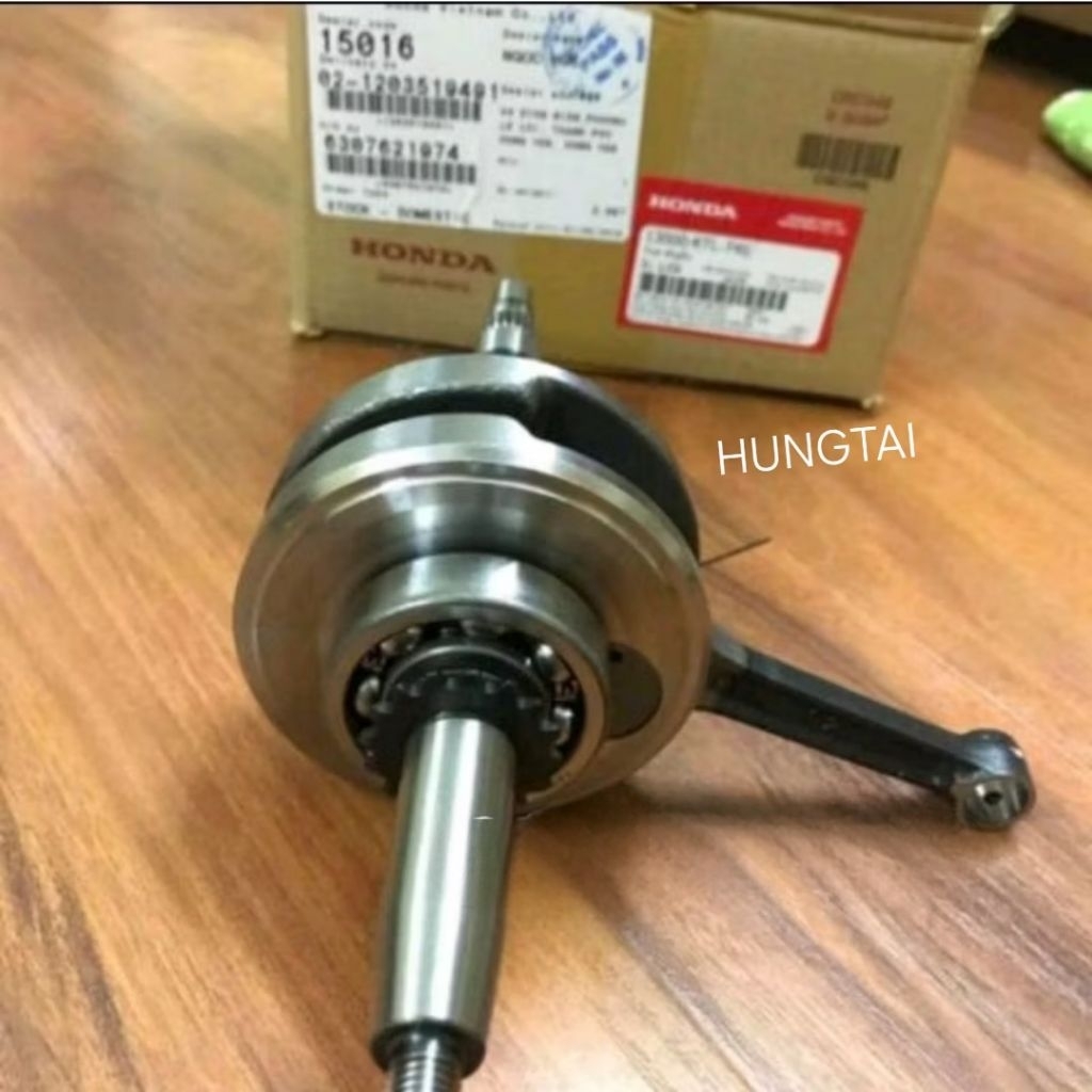 Cây dên trục khuỷu, biên Super DREAM, WAVE ALPHA 100, RSX, RS, S100... zin 13000-KTL-740 - Ảnh 2