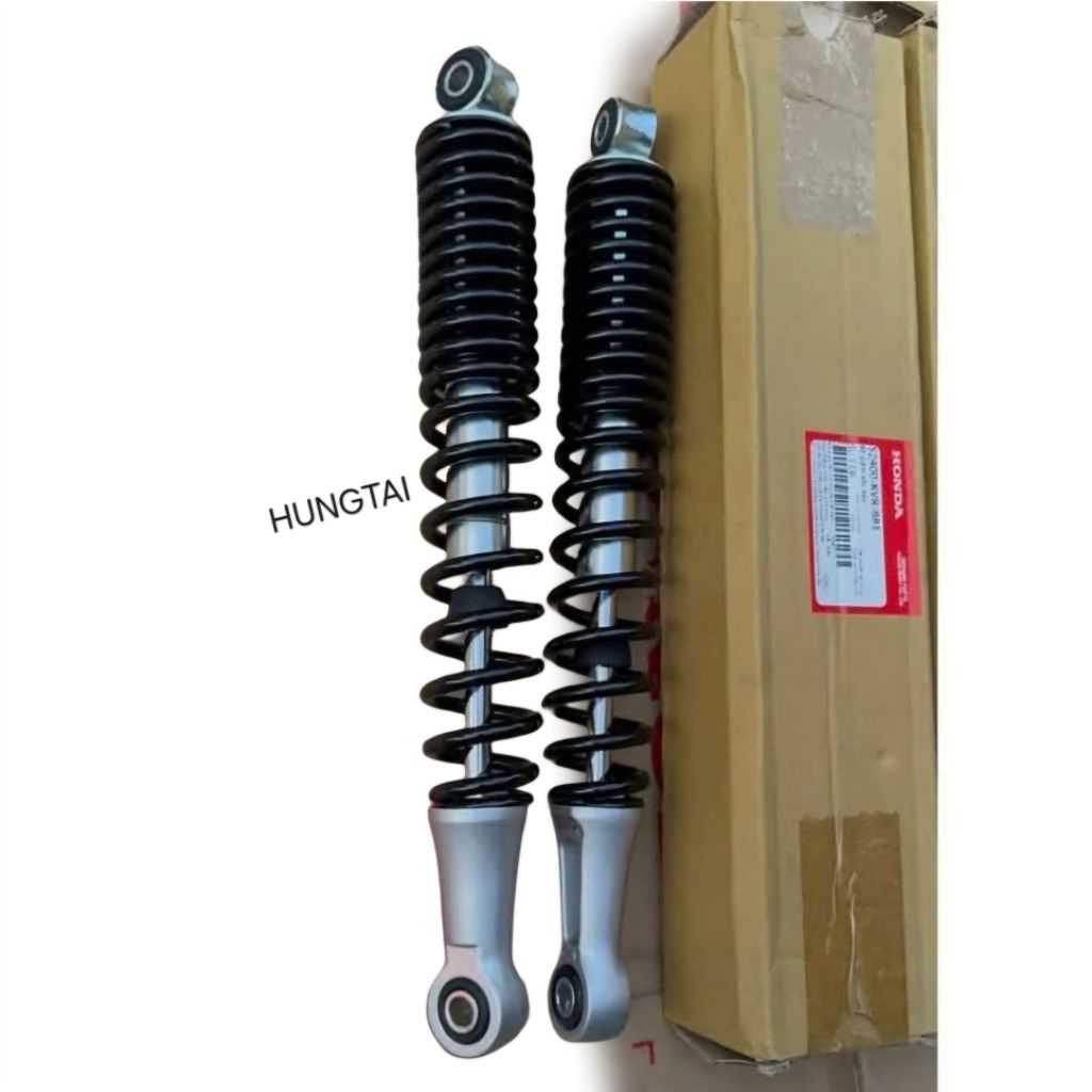 Cặp phuộc nhún, giảm sóc sau WAVE A, ALPHA, S100, RS, RSX.... Đen zin - Ảnh 4