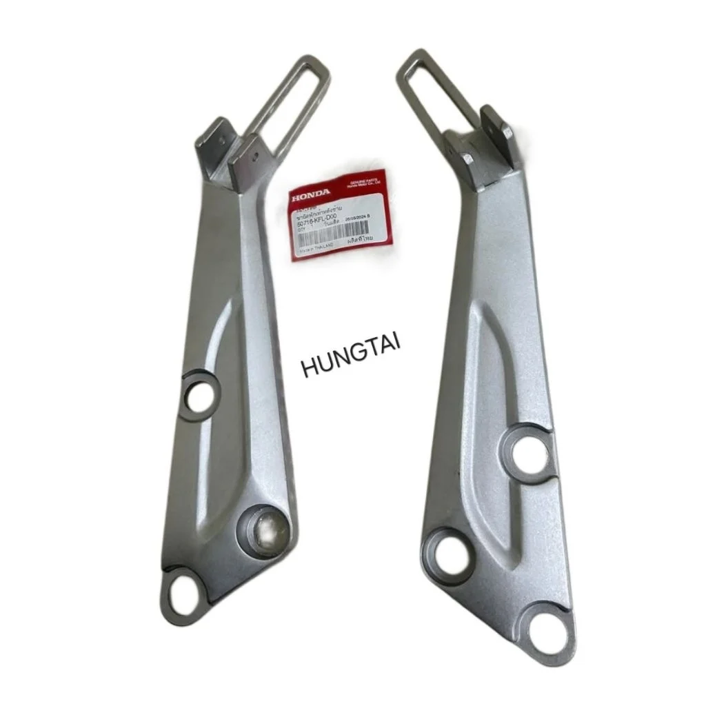 Cặp đùi pass nhôm để chân sau dài WAVE Thái zin Honda 50716-KFL-D00, 50715-KFL-D01 - Ảnh 2