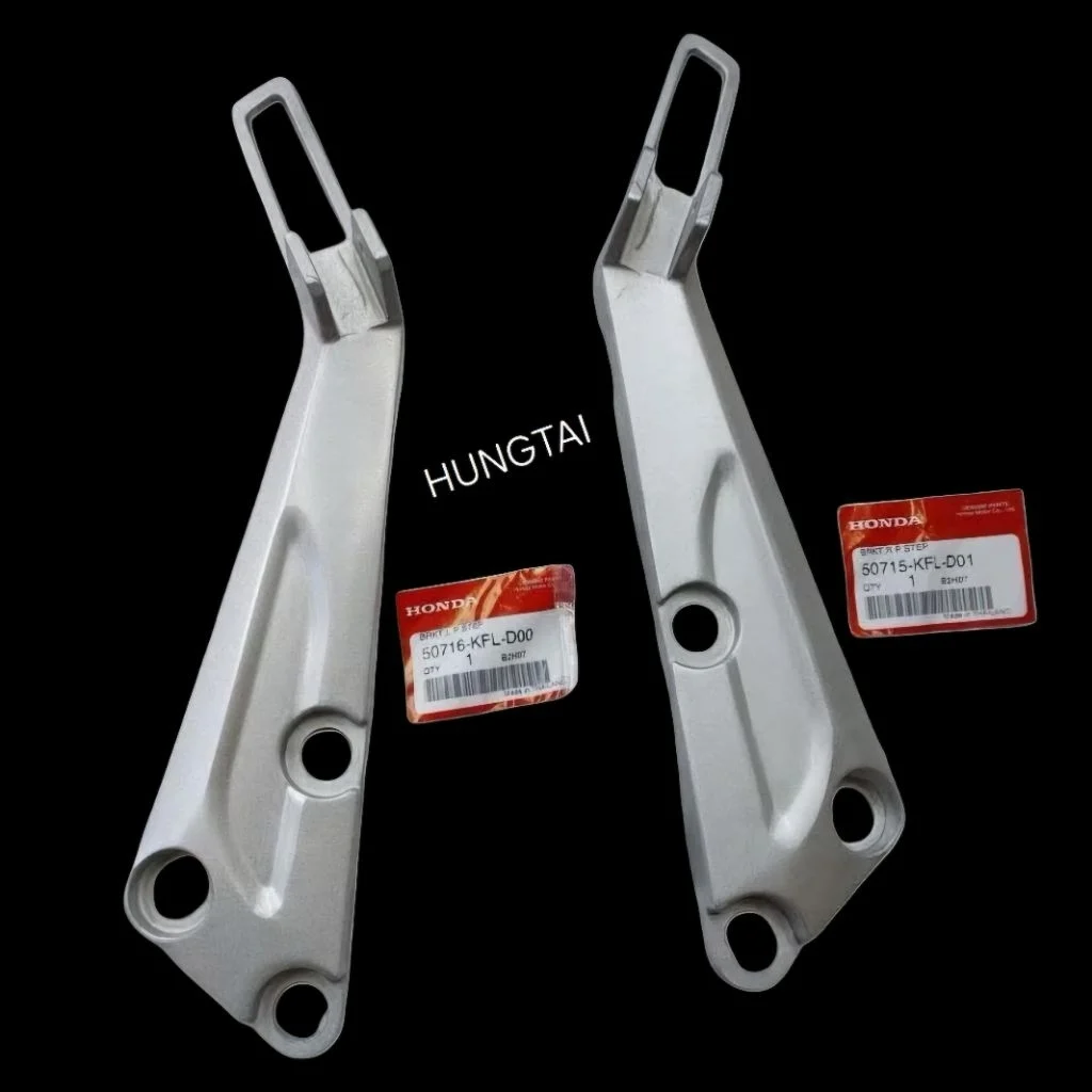Cặp đùi pass nhôm để chân sau dài WAVE Thái zin Honda 50716-KFL-D00, 50715-KFL-D01
