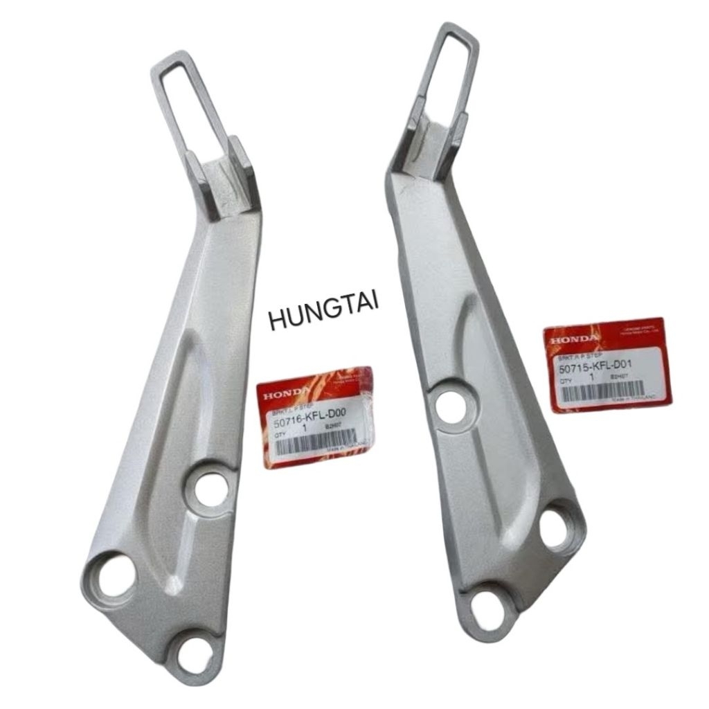 Cặp đùi pass nhôm để chân sau dài WAVE Thái zin Honda 50716-KFL-D00, 50715-KFL-D01 - Ảnh 7