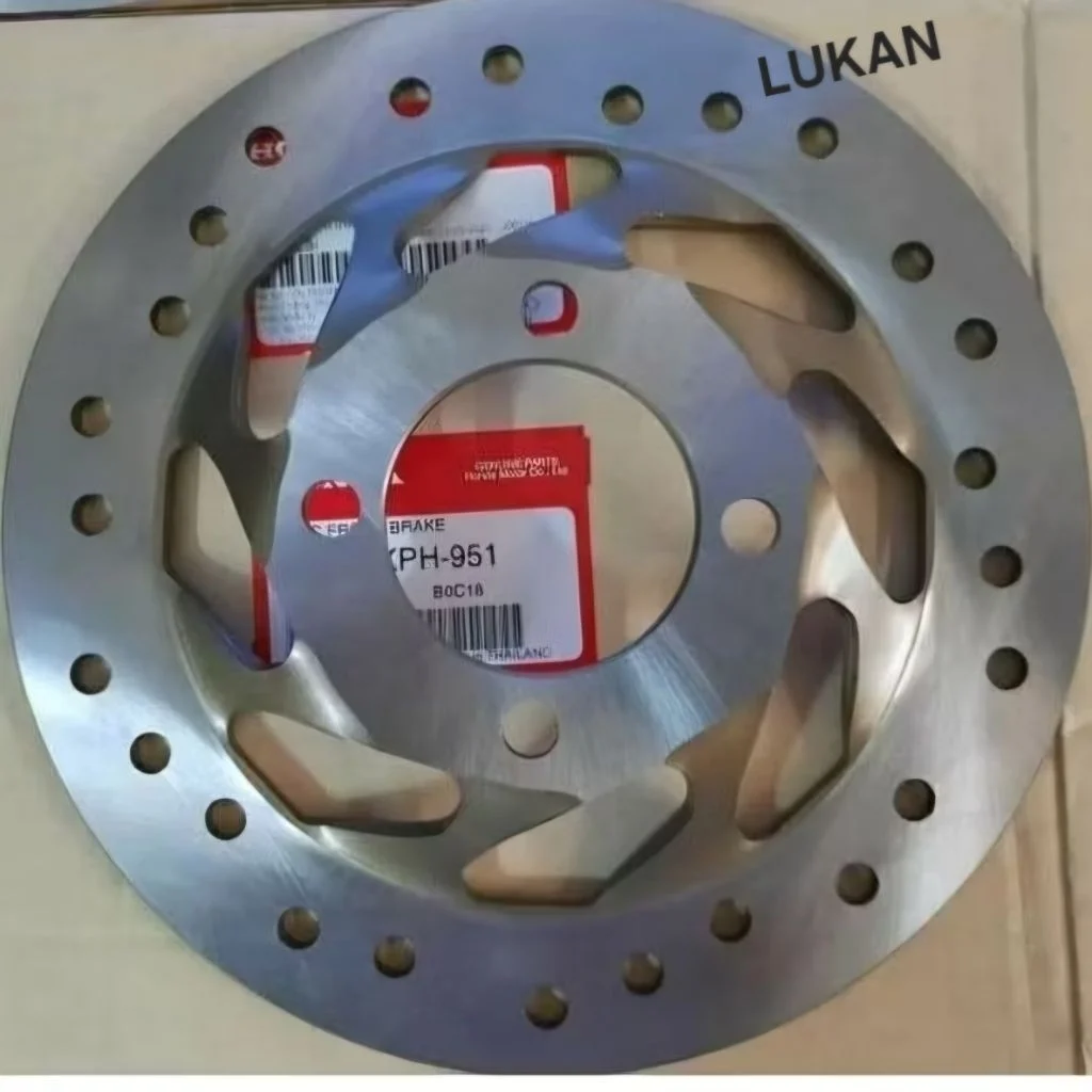 Đĩa thắng, phanh trước WAVE RS, S100, FUTURE NEO, X... vàng zin Honda Thái 45251-KPH-702 - Ảnh 2