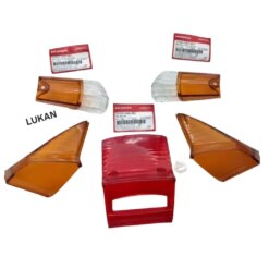Bộ nắp chụp võ đèn hậu, xi nhan trước sau Super DREAM zin Honda