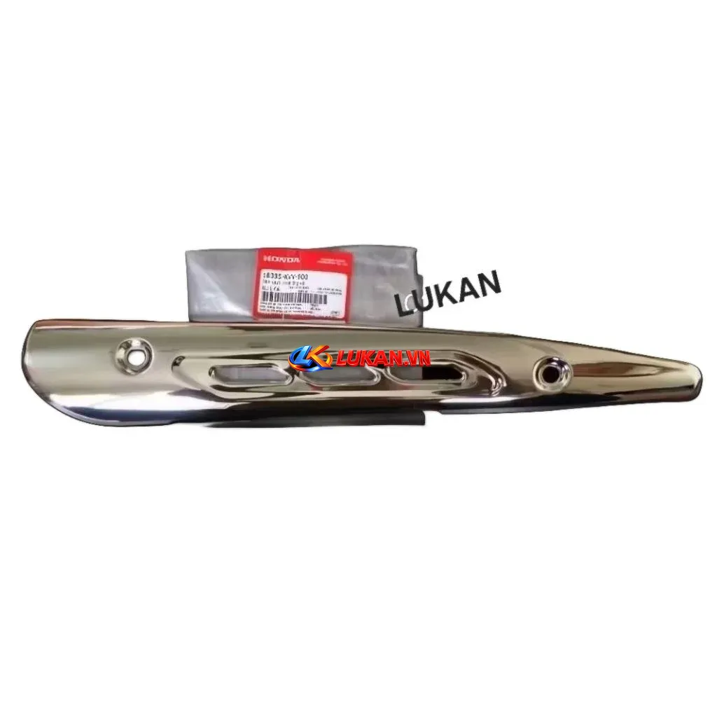 Ốp vĩ inox che thân pô ống xã Super DREAM 2010-2013... zin Honda 18355-KVV-900 - Ảnh 3