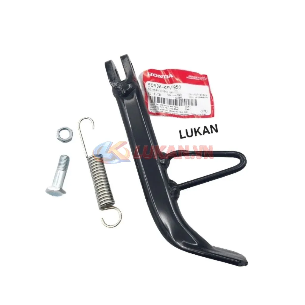 Chân chống nghiêng, ngang Super DREAM, WAVE ALPHA, ZX... zin Honda 5053A-KFV-950 - Ảnh 3