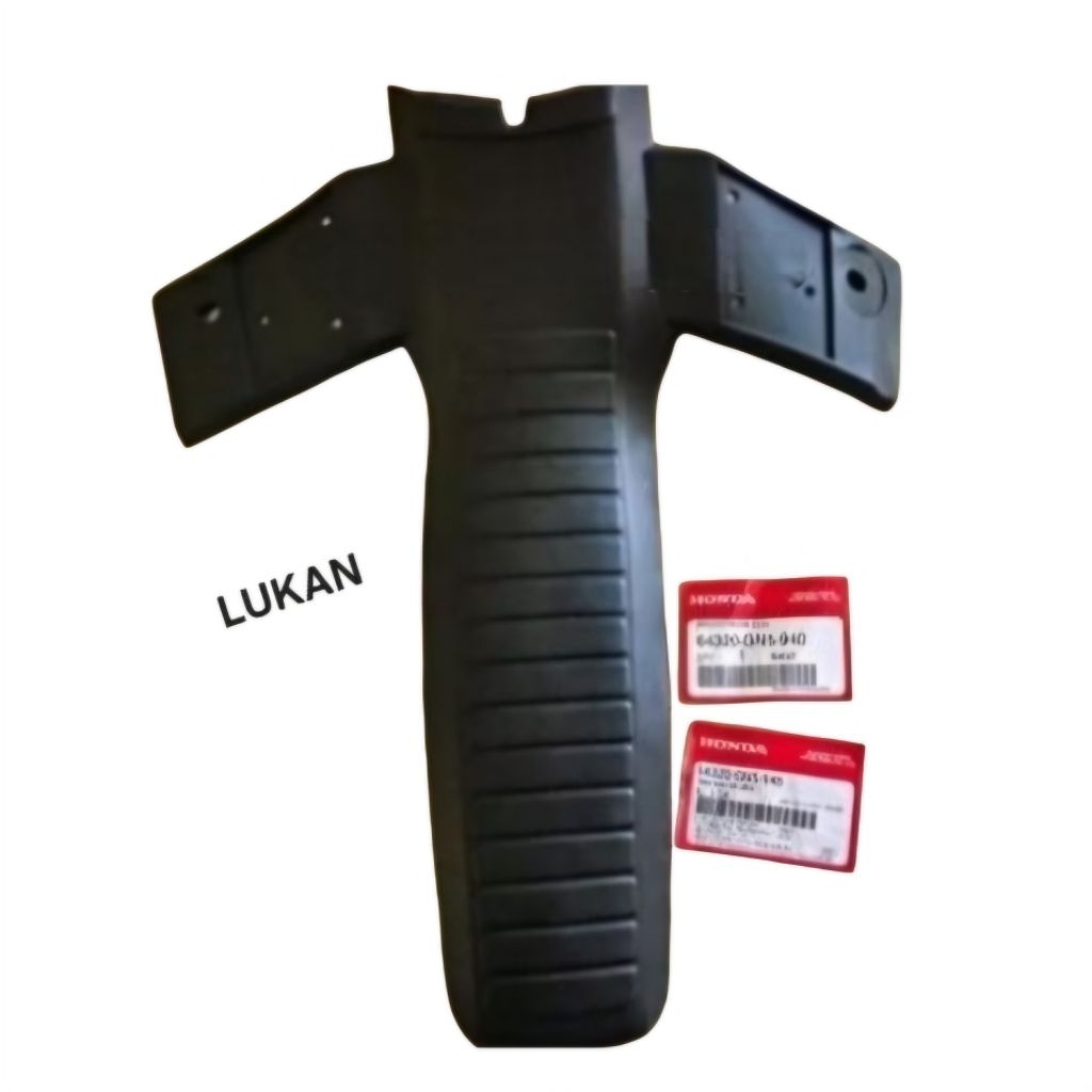 Cao su lưỡi trâu gắn bửng, yếm xe DREAM zin chính hãng 64320-GN5-940 - Ảnh 3