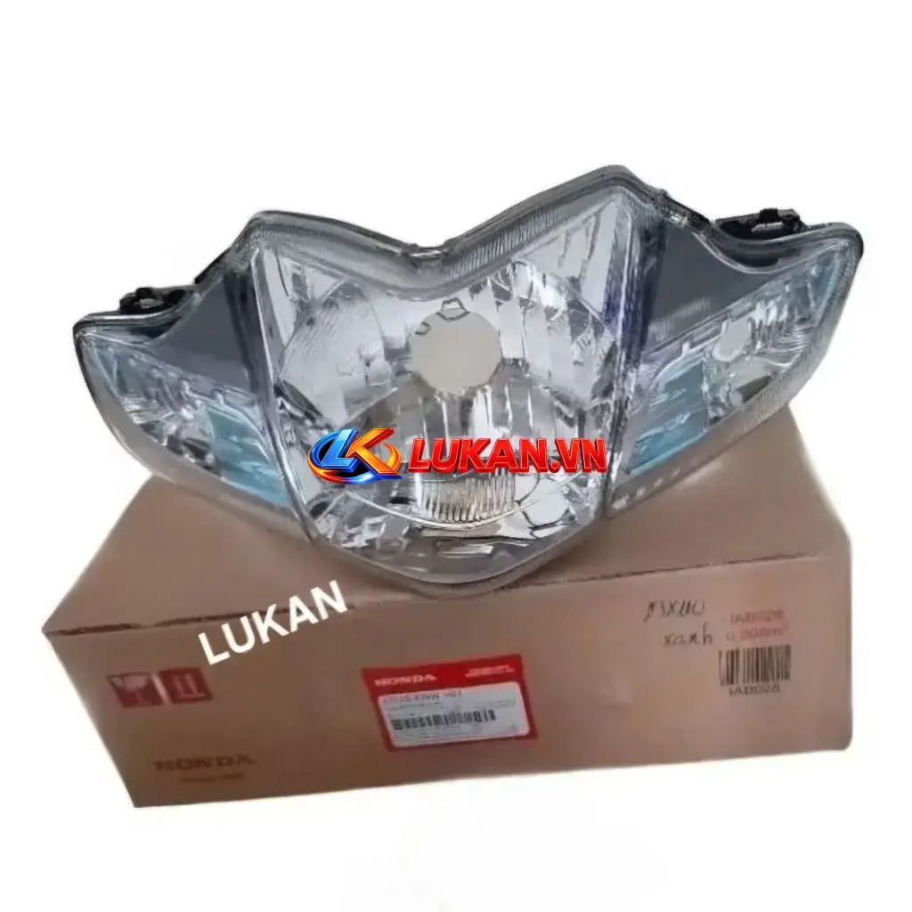 Pha chóa đèn trước xe WAVE S110, RS, RSX... xanh zin chính hãng 33110-KWW-V01