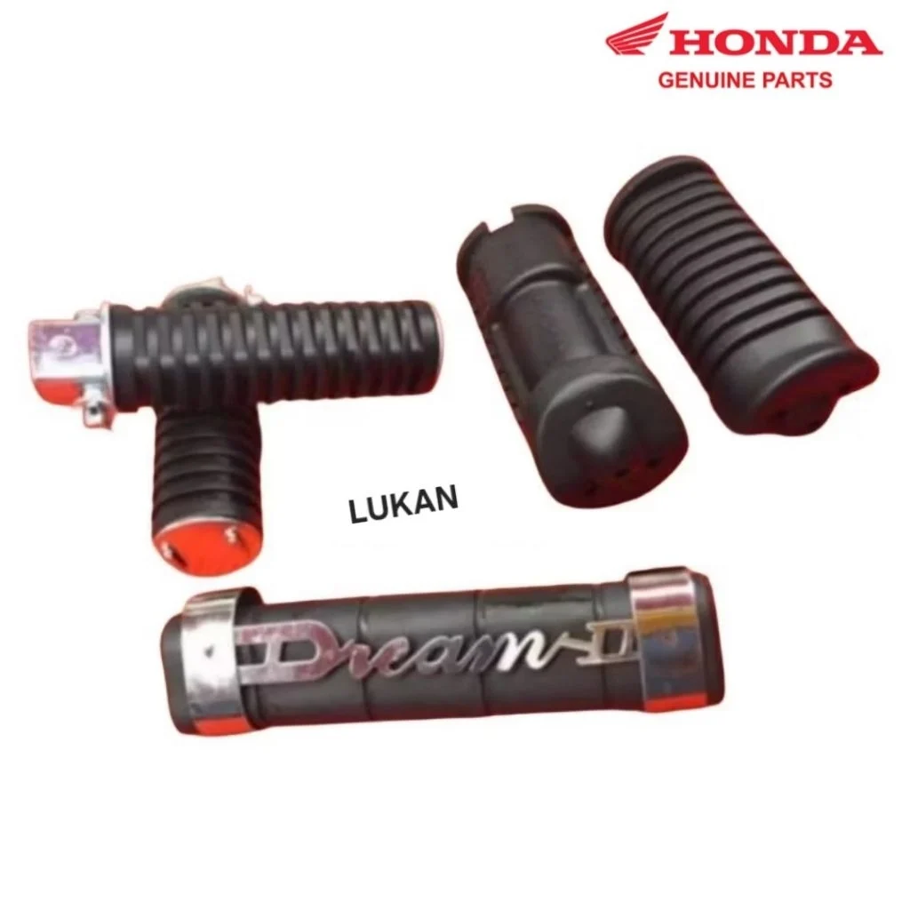 Bộ cao su gác chân trước sau xe DREAM Thái zin, cao su cảng