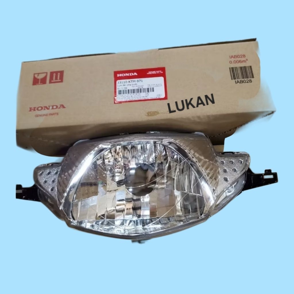 Pha chóa đèn trước xe FUTURE NEO 125 zin chính hãng 33110-KTM-971 - Ảnh 5
