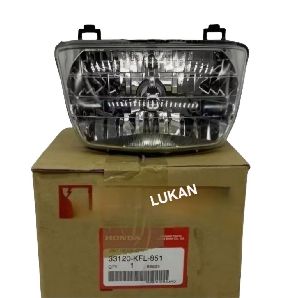 Pha chóa đèn trước xe WAVE Thái 110 zin chính hãng 33120-KFL-851 - Ảnh 3