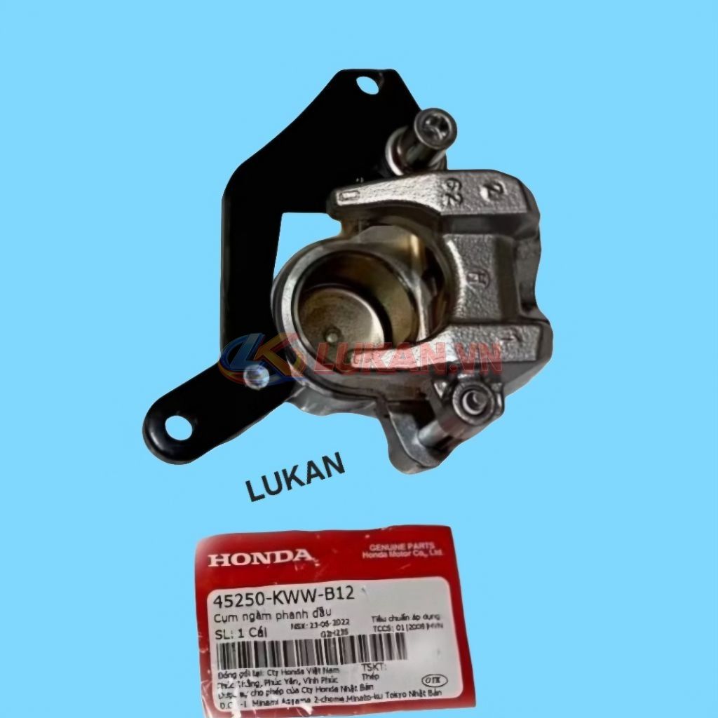 Heo dầu thắng, phanh đĩa trước WAVE S110, RS, RSX, FUTURE 125... zin Honda 45250-KWW-B12 - Ảnh 6