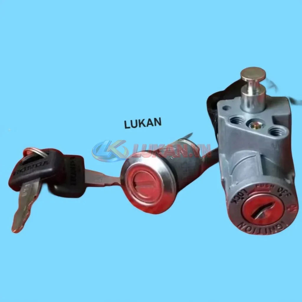 Bộ ổ khóa điện xe DREAM Thái zin chính hãng Thái xịn 15010-GN5-903 - Ảnh 3