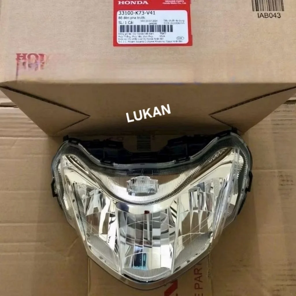 Pha chóa đèn trước xe FUTURE MẬP 125 bóng Led zin Honda 33100-K73-V41 - Ảnh 3