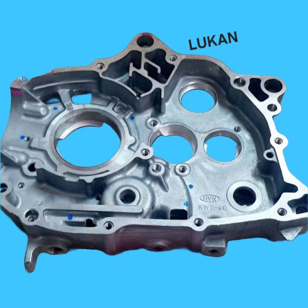 Lốc vách máy phải, bơm nhớt WAVE S110, RSX, BLADE, A110... zin 11100-KWW-740 - Ảnh 4