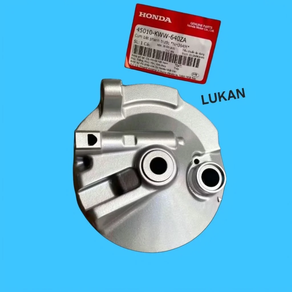 Pass má phanh đùm bánh trước WAVE S110, RSX, BLADE, A110... zin Honda 45010-KWW-640ZA - Ảnh 3
