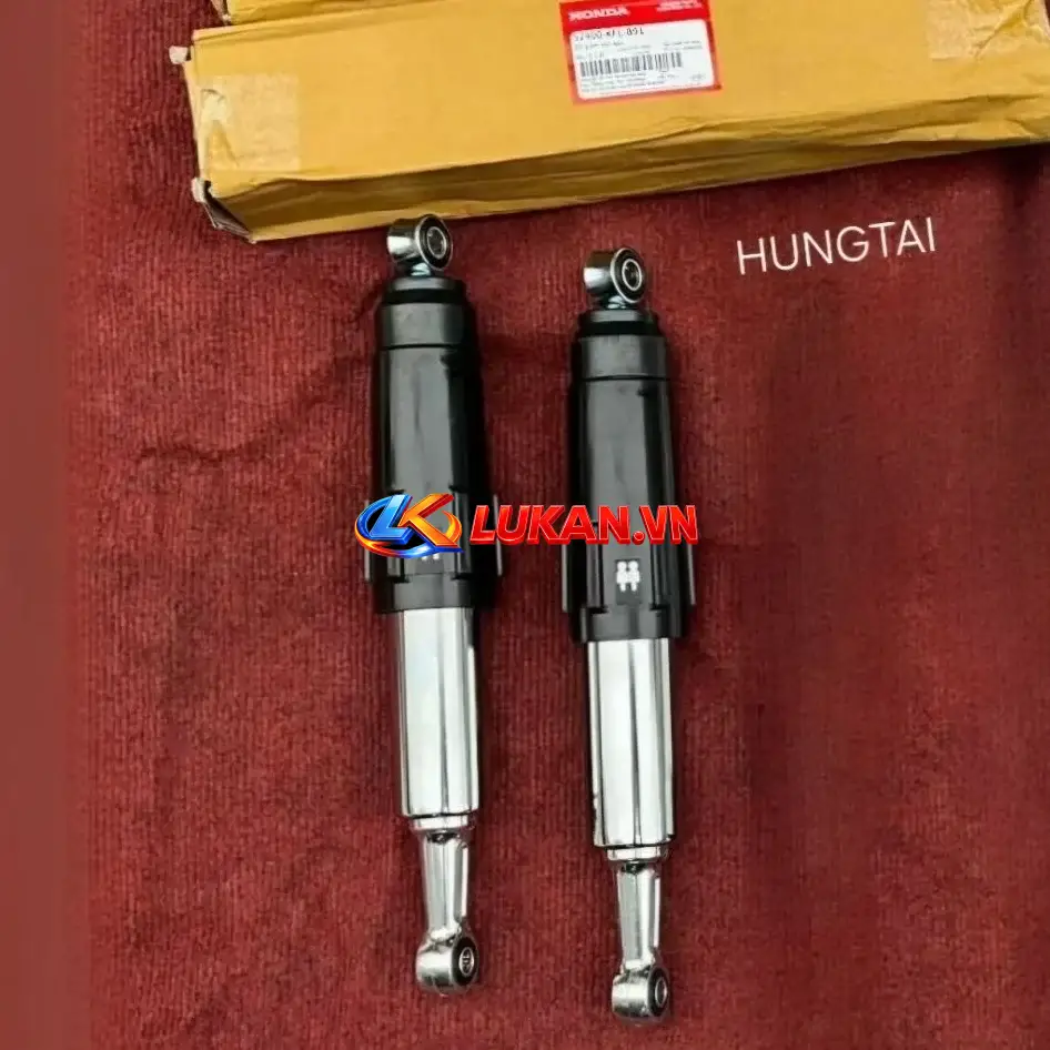 Cặp phuộc nhún, giảm sóc sau xe FUTURE 1 đời đầu zin Honda 52400-KFL-891