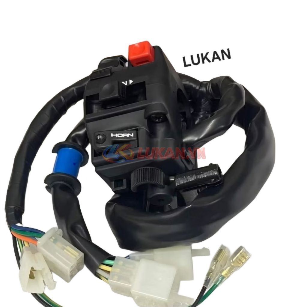 Cùm công tắc trái xe WAVE Thái, ALPHA, ZX.... zin chính hãng 35020-KFL-M11, 35200-KRS-610, 35020-KFL-D01 - Ảnh 3