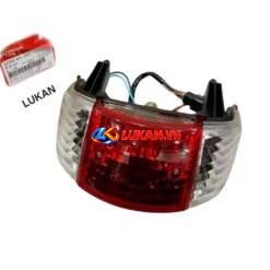 Cụm đuôi đèn hậu, lái stop xe WAVE ALPHA, ZX đời đầu zin Honda 33700-KRS-861