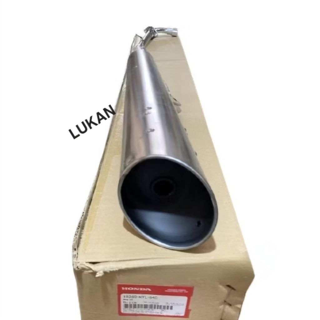 Cây Pô ống xã xe WAVE A, ALPHA, RS, S100.... zin Honda chính hãng 18350-KTL-640 - Ảnh 2